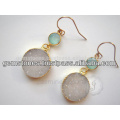 Gold Plated Gemstone Earring Wholesale 925 Sterling Silver Earrings